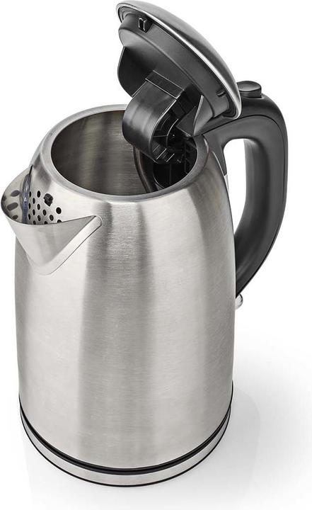 Actual product image Nedis Kettle - 360° rotating base - Concealed heating element - Strix control - Dry-boil protection - (1.70 l, EU plug)