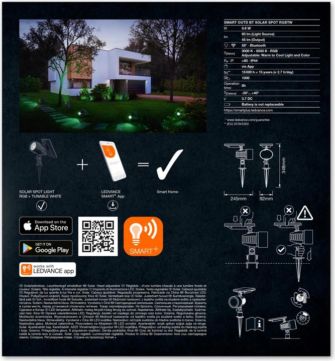 Immagine prodotto Ledvance Smart+ (45 lm, IP44)