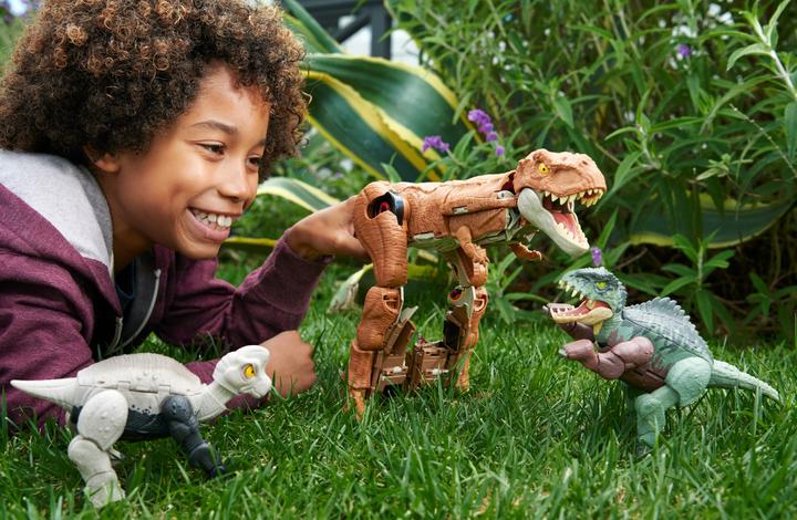 Produktbild Jurassic World Fierce Changers Chase N' Roar T-Rex