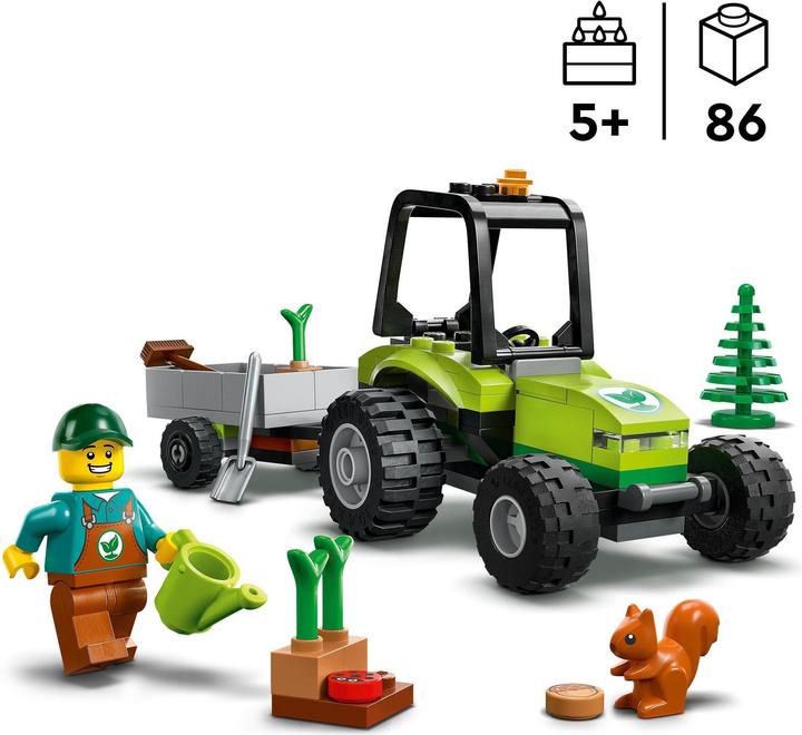 Actual product image LEGO Small tractor (60390, LEGO City)
