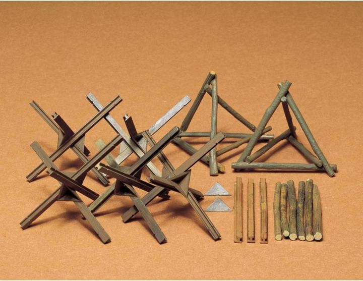Actual product image Tamiya 1:35 Diorama set tank barricades