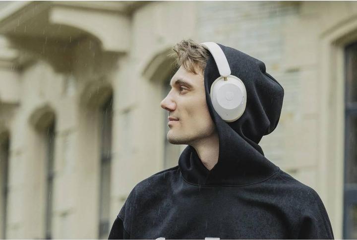 Immagine prodotto OneOdio Handy Over Ear Kopfhörer Bluetooth® Weiss Noise Cancelling (ANC, 75 h, Senza fili)