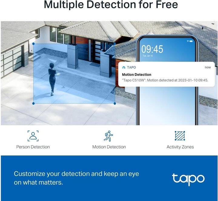 Productafbeelding TP-Link Tapo C510W (2304 x 1296 Pixels)