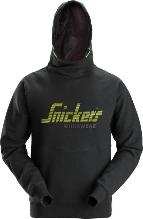 Image du produit Snickers Workwear Snickers 2845 Logo Hoodie - Zwart - XL (XS, S, M, L, XL, XXL, 3XL)