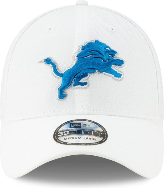 Produktbild New Era 39Thirty Stretch Cap - NFL Detroit Lions weiss - L/XL (XL)