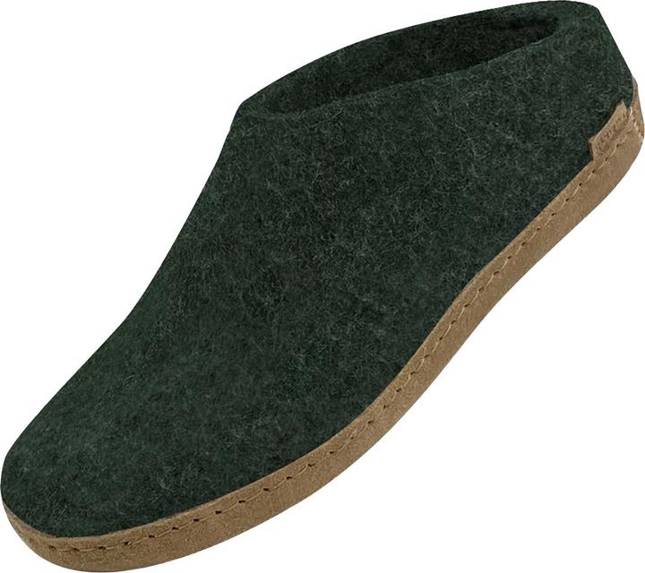 Image du produit Glerups Pantoufles à semelle de cuir (44)