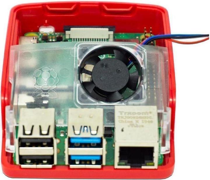 Produktbild Raspberry Pi SC0448 - Offizieller Gehäuselüfter für 4