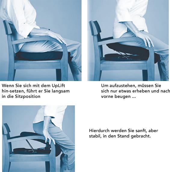 Produktbild Rehastage Uplift Katapultsitz bis 136 kg belastbar