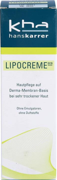 Produktbild Hans Karrer Lipocreme ECO, 100 ml CRE (Körpercreme, 100 ml)