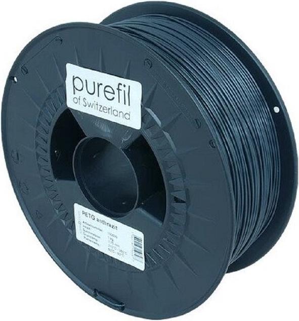 Produktbild Purefil Filament (PETG, 1.75 mm, 1000 g, Grau)