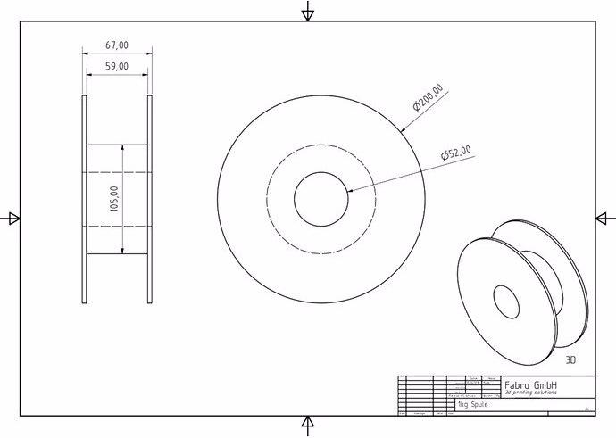 Immagine prodotto Purefil Filamento (PETG, 1.75 mm, 1000 g, Trasparente)