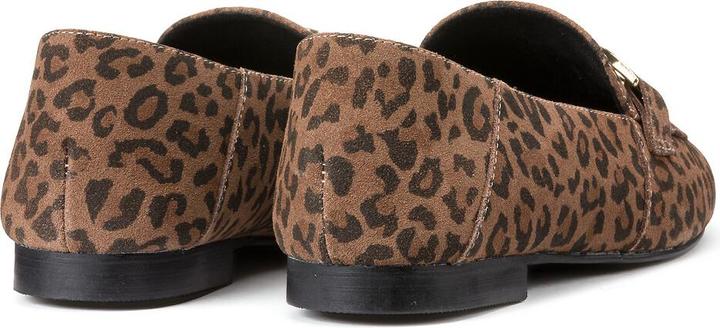 Produktbild La Redoute Collections Leder-Loafer mit Leo-Print (38)