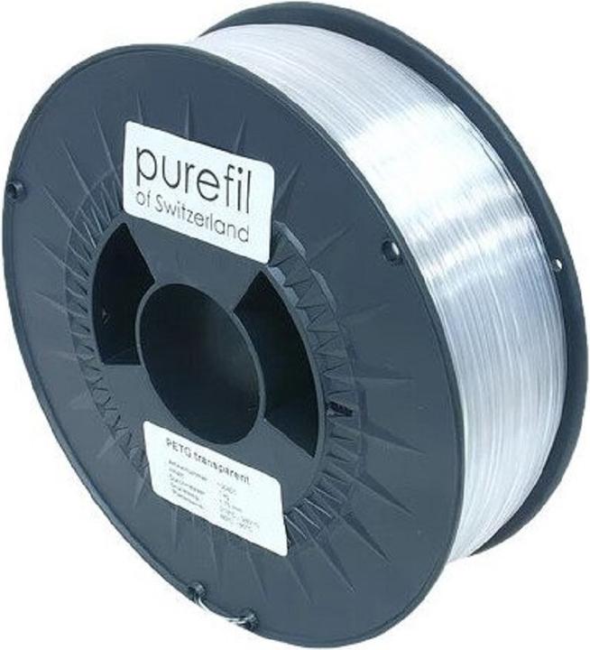 Produktbild Purefil Filament (PETG, 1.75 mm, 1000 g, Transparent)