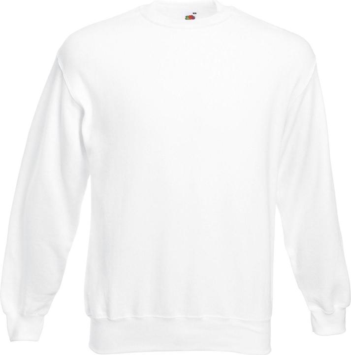 Actual product image Fruit of the Loom Mens Classic 80/20 Set-in Sweatshirt (S)