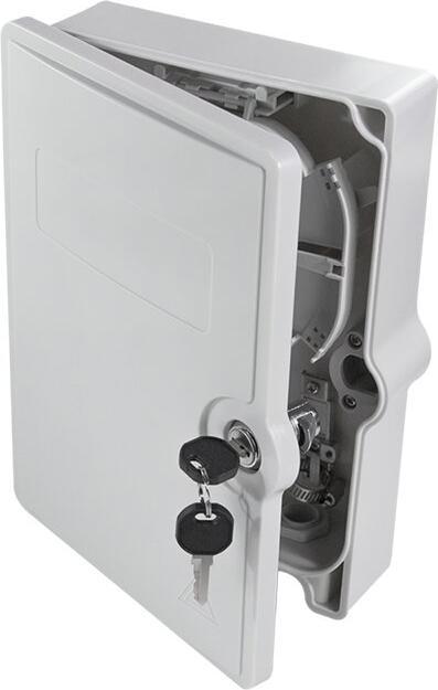 Actual product image LogiLink FTTH/FTTB connection empty housing, 6x LC/QD o. SC/DX (CAT8.2, 0.27 m)