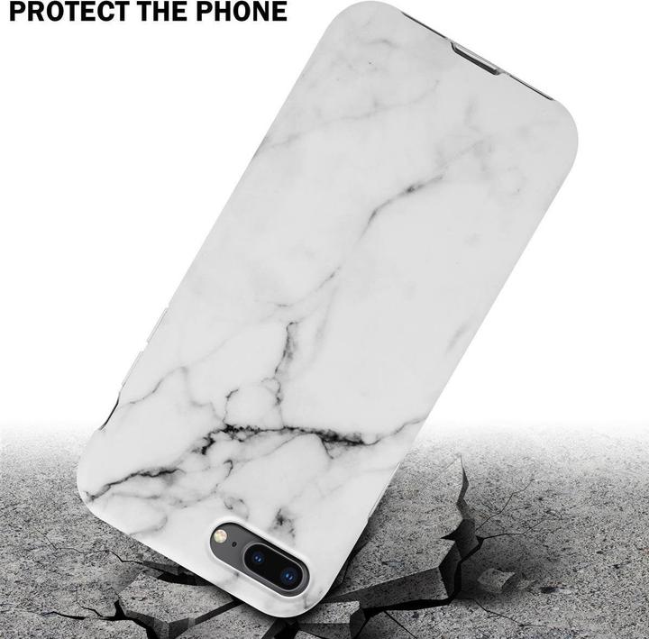 Actual product image Cadorabo IMD TPU Colorful Marble Cover (Apple iPhone 7 Plus, Apple iPhone 7s Plus)