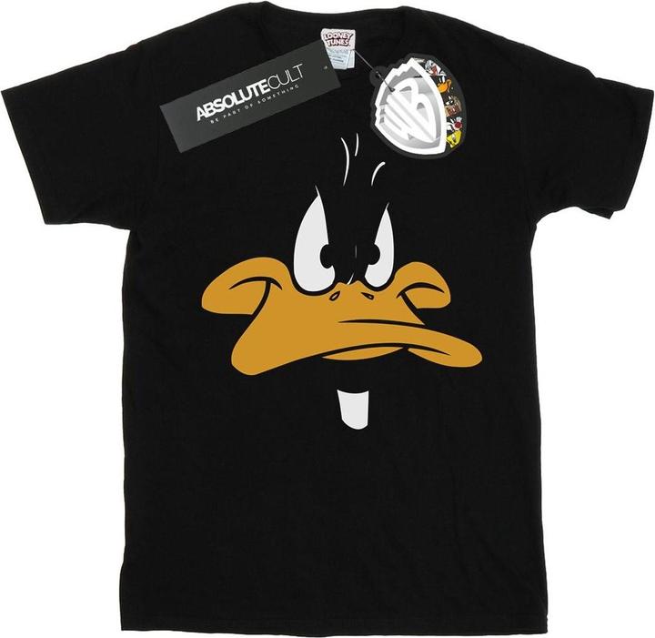 Actual product image Looney Tunes Boys Daffy Duck Big Face T-Shirt (140, 146)
