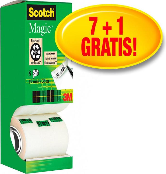 Produktbild Scotch Magic Klebeband Vorteilspack (19 mm)