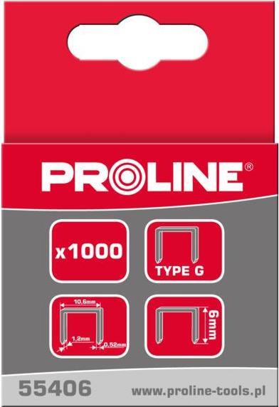 Produktbild Pro-Line 55406 Gehärtete Klammern Typ G rechteckig, L=6mm, Proline