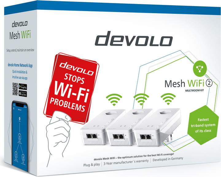 Image du produit Devolo Kit multiroom Mesh WiFi 2 (2400 Mbit/s)