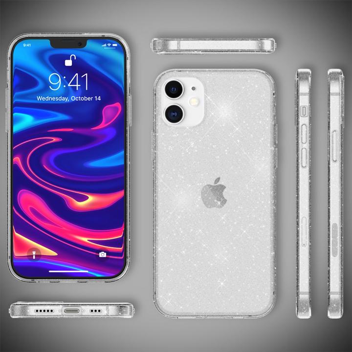 Actual product image Nalia Glitter mobile phone case (Apple iPhone 12 Pro, Apple iPhone 12)