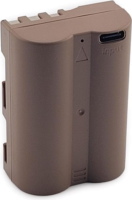 Immagine prodotto Acconic Batteria con ingresso USB-C per Nikon D700 D300 D200 D100 D80 D70 D50 EN-EL3e PTC (Accumulatore di carica elettrica)