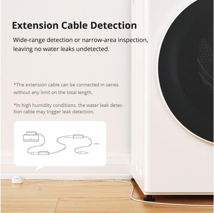 Actual product image Sonoff Wather Leak Dedection Cable WLDC200 2 m