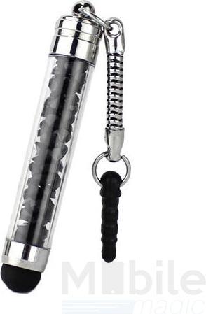 Immagine prodotto Hermex Touch Pen Glitter Stylus Pen per tutti gli smartphone e i tablet NERO