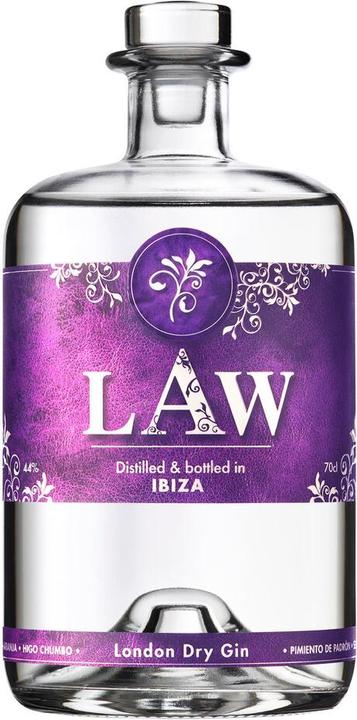 Actual product image LAW Gin De Ibiza Premium Dry Gin (12 x 20 cl)