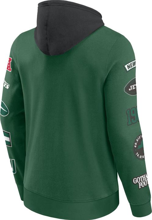 Produktbild Fanatics New York Jets NFL Sleeve Prints Hoody - XXL (XXL)