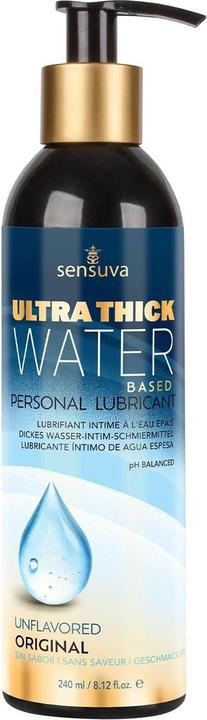 Image du produit Sensuva UltraâThick Water-Based Personal Lubricant Unscented 240 ml (240 ml)