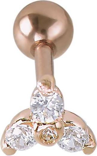 Immagine prodotto Bijouteria Piercing orecchio (Acciaio inossidabile, Argento 925, Rivestimento PVD, Zirconia)