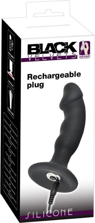 Actual product image Black Velvets Rechargeable plug