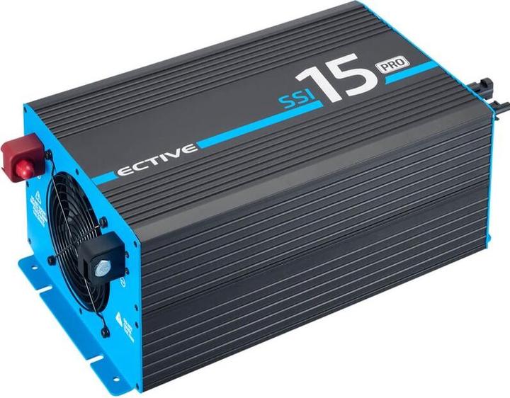 Actual product image Ective SSI 15 PRO 1500W/12V 4in1 sine wave inverter with mains priority circuit, charger & MPPT charge
