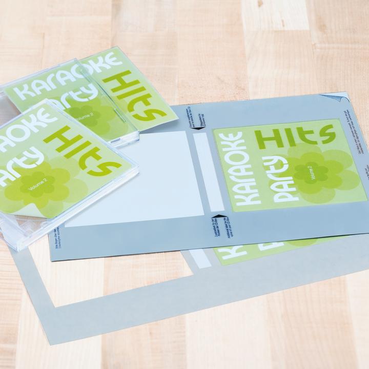Actual product image HERMA Labels for CD sleeves A4