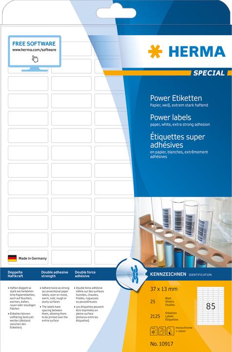 Image du produit Herma Étiquettes Power A4