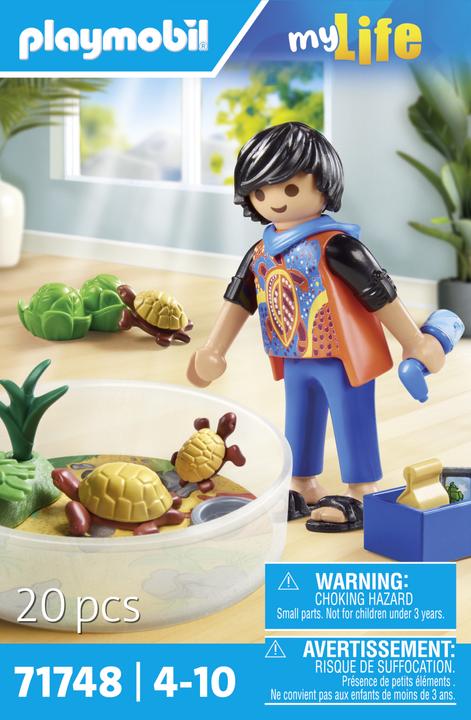 Produktbild Playmobil Schildkröten-Terrarium (71748, Playmobil My Life)
