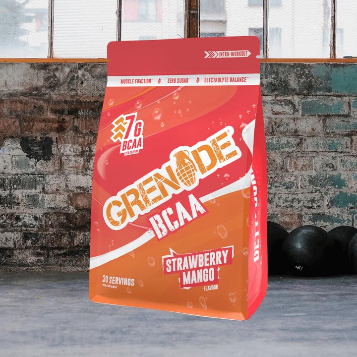 Immagine prodotto Grenade Granata BCAA 390g (Mango alla fragola, 1 pz., 390 g)