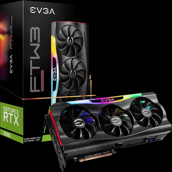Produktbild EVGA GeForce RTX 3080 FTW3 Ultra Gaming (10 GB)