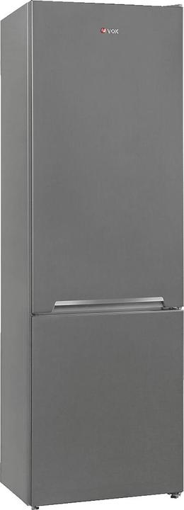 Actual product image Vox Combi fridge KK 3400S E (E, R:204 l, F:84 l, LessFrost, silver) (288 l)