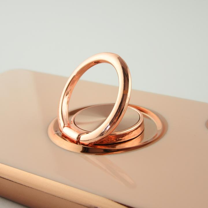 Produktbild PhoneLook Hülle Gummi Bronze mit Ring (Samsung Galaxy S21 5G)