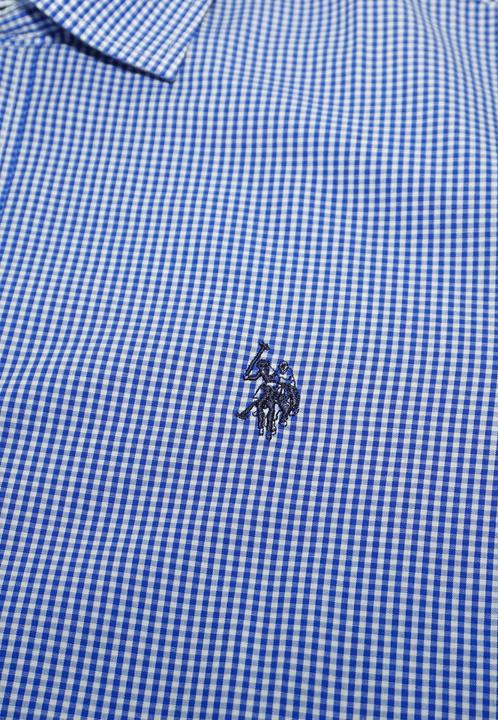 Actual product image U.S. Polo ASSN. Shirt Popline long sleeve shirt Button Down Shirt (3XL)