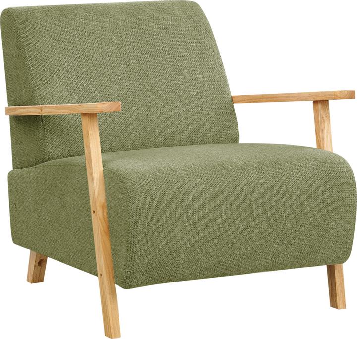 Grün, Heller Holzfarbton
