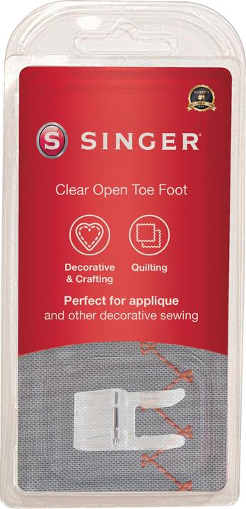 Image du produit Singer Pied à appliquer transparent