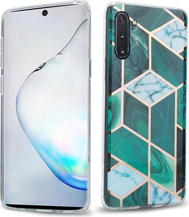Produktbild Cadorabo IMD TPU Bunter Marmor Cover (Samsung Galaxy Note 10)