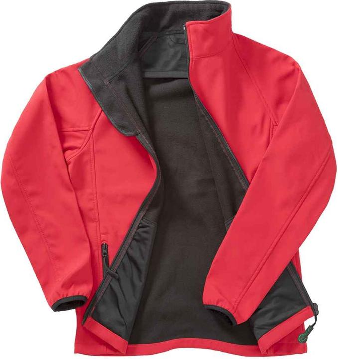 Actual product image Result Clothing Mens Printable Soft Shell Jacket (L)