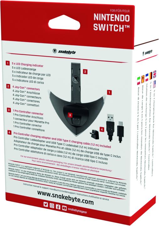 Immagine prodotto Snakebyte Carica della freccia S (Switch)