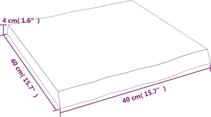 Produktbild VidaXL Chaim (40 x 40 x 4 cm)