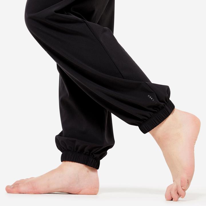 Image du produit Domyos Pantalon de danse Modern Jazz filles large et léger - noir (14, 15, 16)