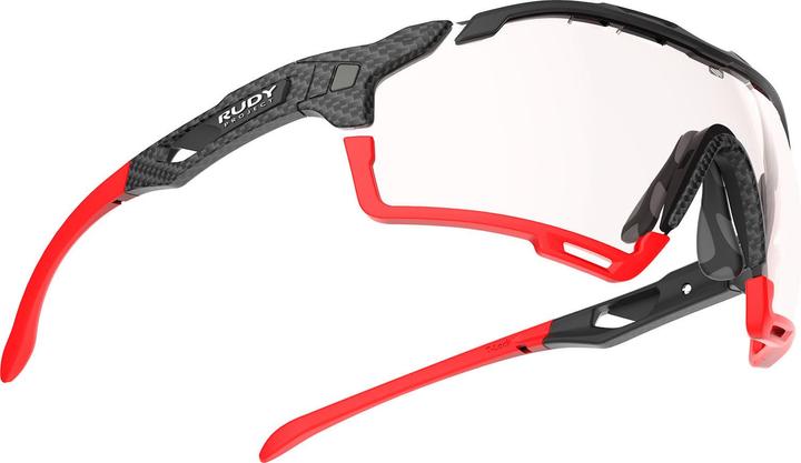 Actual product image Rudy Project Cutline impactX2 goggles (carbonium-red, Transparent)